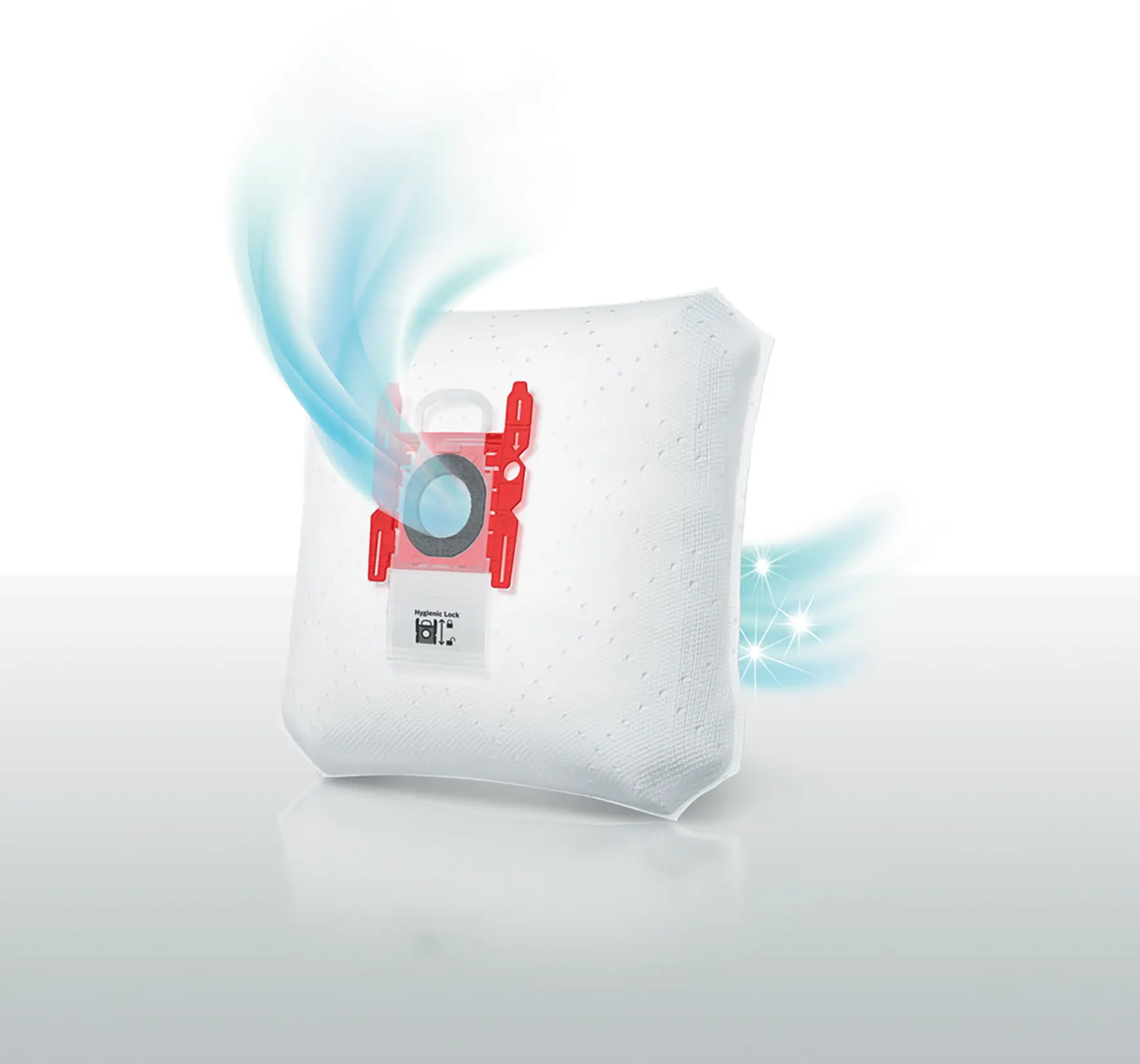 Toz torbalı Süpürge Beyaz